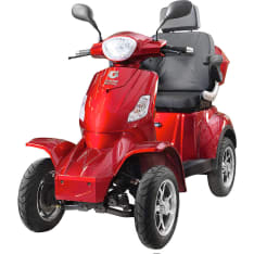 Kontio Motors Kontio Silverfox Four 2.0 Metallic Red senioriskootteri