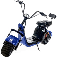 Kontio Motors Kruiser Long Range Style Blue 0,7kWh ja 1,2kWh akuilla
