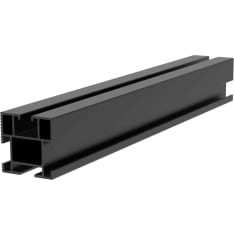 Kontio Solar Profile rail Black