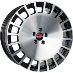 Barzetta Glorioso Black Polished 8.5x20 jako: 5x108 et: 40