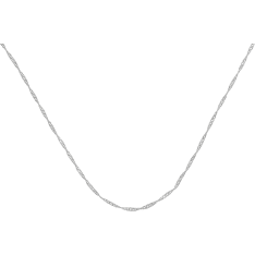 Singapore silver necklace