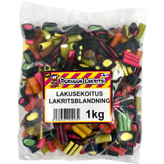 Porvoon Lakritsi 1 kg lakritsisekoitus