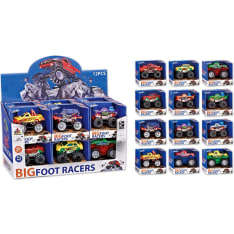 Big Foot värikäs pikku monsteriauto