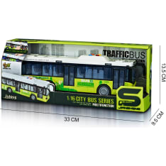City Bus kaupunkibussi valo- ja äänitehosteilla