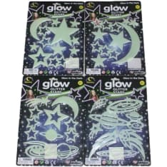 Glow Stars pimeässä hohtavat tähdet