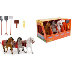 Nukkahevoset ja tarvikkeet