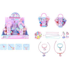 Unicorn DIY helmiaskartelu pehmoriipuksilla