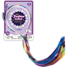 Fashion head band värikkäät hiukset ja panta