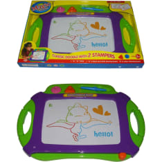 Drawing board with colors