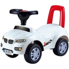 Children's ride on car with push handle