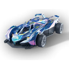 Conquer Racing Car kilpa-auto valolla ja äänillä