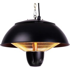Fornorth Ceiling heater Original 1500W + etäohjaus harmaa terassilämmitin