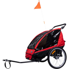 Trekker Pro polkupyörän peräkärry 1-2 lapselle