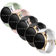Kuura+ Smart Watch Ws, White/Gold Smartwatch