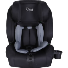 Kikid Premium 76-150cm i-Size ISOFIX R129, musta-harmaa turvaistuin