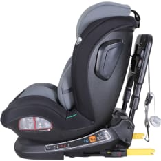Kikid Premium 40-150cm i-Size 360 ISOFIX R129, musta-harmaa turvaistuin