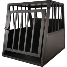 Trekker S 54x69x60cm black dog transport cage