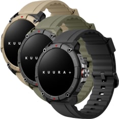 Kuura+ GPS musta älykello