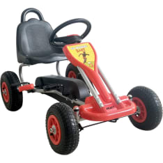 React pedal car Formula Red