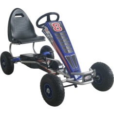 React Polkuauto Racer Blue