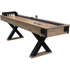 Nordcore 2-in-1 Shuffleboard 9' pelipöytä