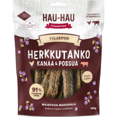HHC Viljaton Kanaa & Possua 400 g koiran herkkutanko