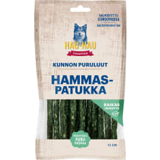 Hau-Hau Champion Kunnon puruluut hammaspatukka 12 cm 100 g koiran puruluu