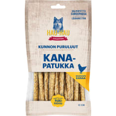 Hau-Hau Champion Kunnon puruluut Kanapatukka 12 cm 100 g koiran puruluu