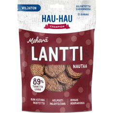 Hau-Hau Champion Mehevä Lantti Nautaa 140 g koiran herkku