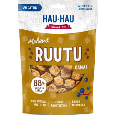 Hau-Hau Champion Mehevä Ruutu Kanaa 140 g koiran herkku
