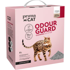 PrimaCat Odour Guard Unscented 6 l kissanhiekka