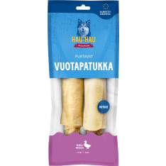 Hau-Hau Champion Purtavat Vuotapatukka sis.ankka 17 cm 2 kpl/150 g koiran puruluu