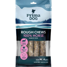 PrimaDog Rough Chews Horse munchy stick M 12 cm  dog chew bone