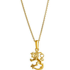 Top Gold 31mm Suomi Leijona necklace