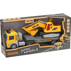 Junior Wheels 1:16 rekka ja kaivinkone