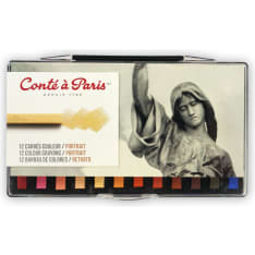 Conte a Paris Carres Portrait 12 kpl kuivapastelliliitu