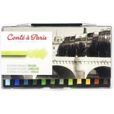 Conte Paris Assortment Colors 12 dry pastel crayons