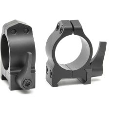 Warne 25mm Low Matte Black Weaver Long Leg