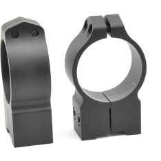 Warne 30mm. High Tikka with black binocular stand