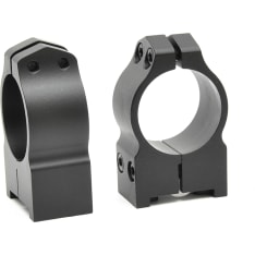 Warne 1" Ruger med matte black scope mounts