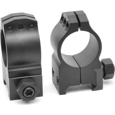Warne Tactical 1" high matte black scope stand