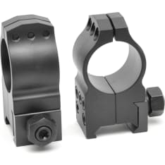 Warne Tactical 1" extra high matte black scope stand