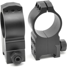 Warne Tactical 30 mm ultra high matt black scope stand