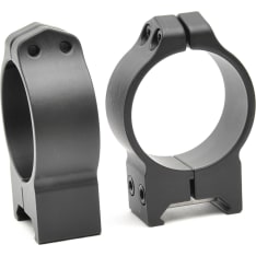 Warne 34mm med Weaver matte black binocular stand