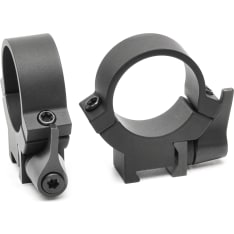 Warne 1" Maxima rifle matte black med quick release