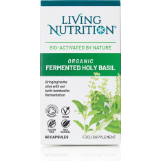 Living Nutrition Fermented Holy Basil 60 caps. dietary supplement