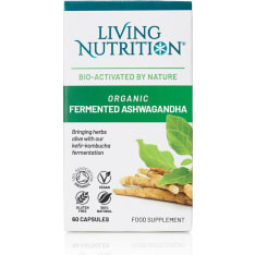 Living Nutrition Fermented Ashwagandha Alive 60 caps. dietary supplement