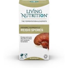 Living Nutrition Fermented Reishi Spores 60 caps