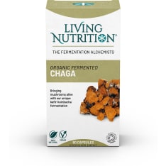 Living Nutrition Fermented Chaga (Chaga) 60 caps