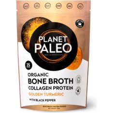 Planet Paleo Bone Broth Turmeric luomu luuliemi 225g ravintolisä
